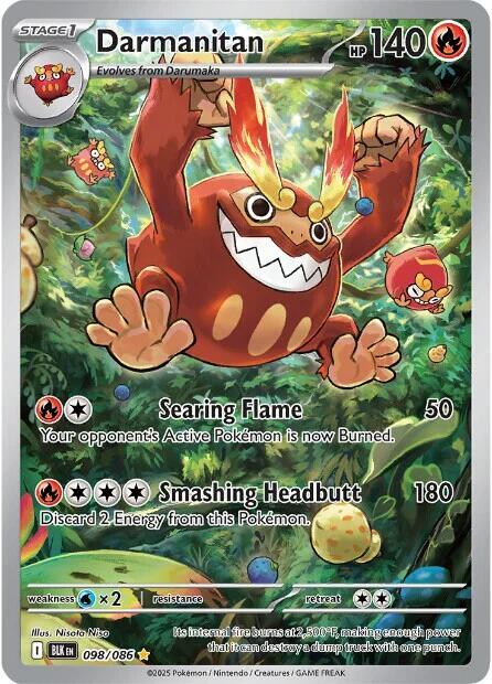 Darmanitan-098/086-SV: Black Bolt (BLK)