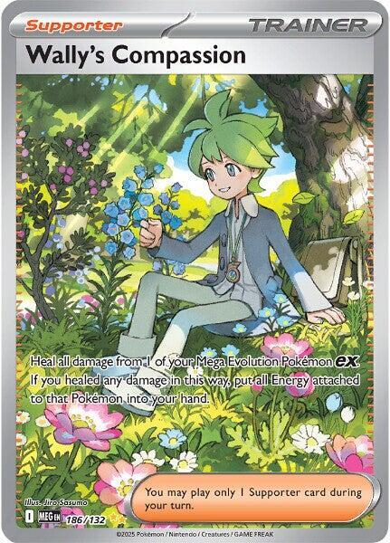 Wally's Compasion-186/132-ME01: Mega Evolution (MEG)