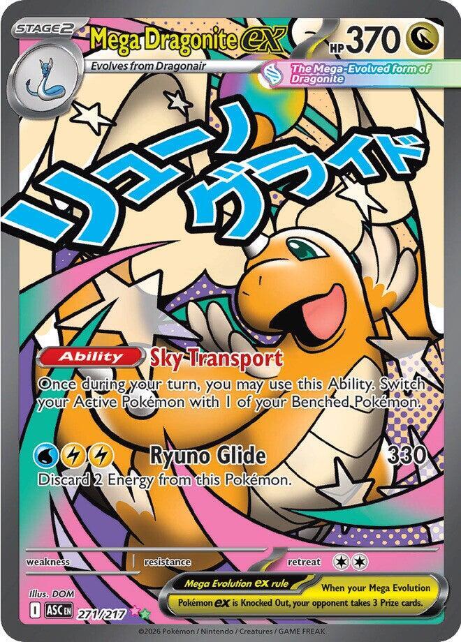 Mega Dragonite ex-271/217-ME: Ascended Heroes (ASC)