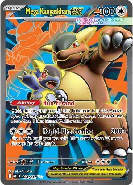 Mega Kangaskhan ex-164/132-ME01: Mega Evolution (MEG)