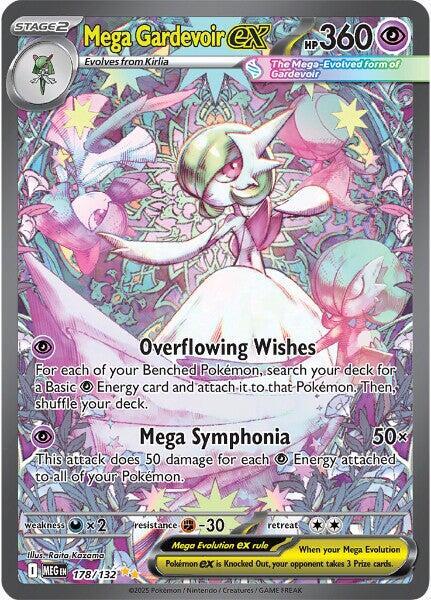 Mega Gardevoir ex-178/132-ME01: Mega Evolution (MEG)