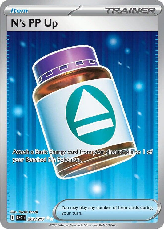 N's PP Up-262/217-ME: Ascended Heroes (ASC)