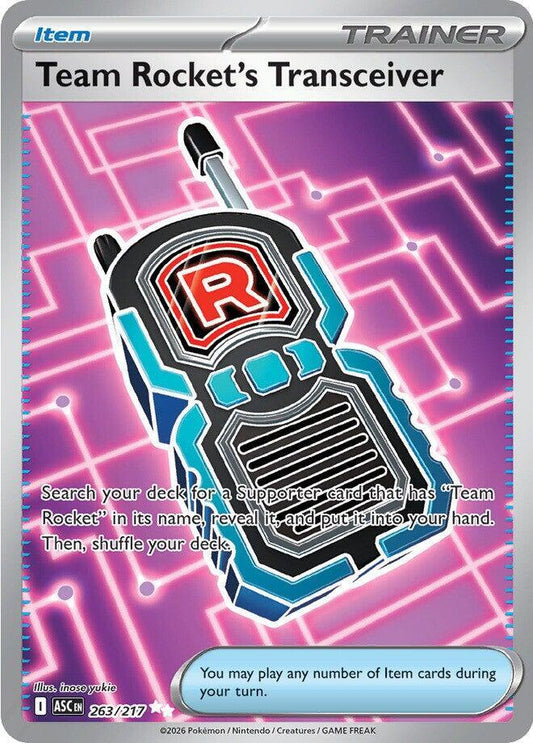 Team Rocket's Transceiver-263/217-ME: Ascended Heroes (ASC)