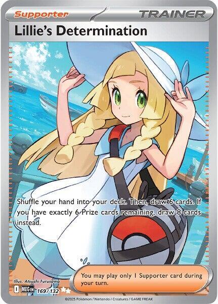 Lillie's Determination-169/132-ME01: Mega Evolution (MEG)