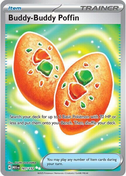 Buddy-Buddy Poffin-167/132-ME01: Mega Evolution (MEG)