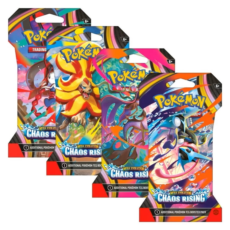 Chaos Rising Sleeved Booster Pack Art Bundle [Set of 4] - ME04: Chaos Rising (CRI)