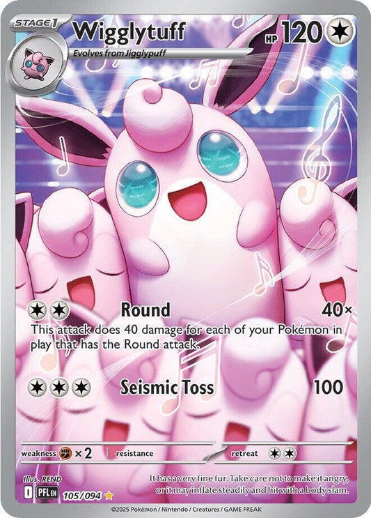 Wigglytuff-105/094-ME02: Phantasmal Flames (PFL)